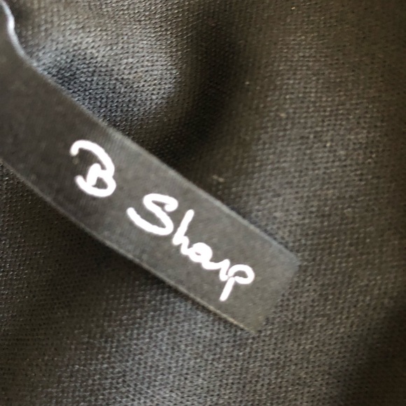 B Sharp Gorgeous Black Strapless sequined Dress - Picture 3 of 5